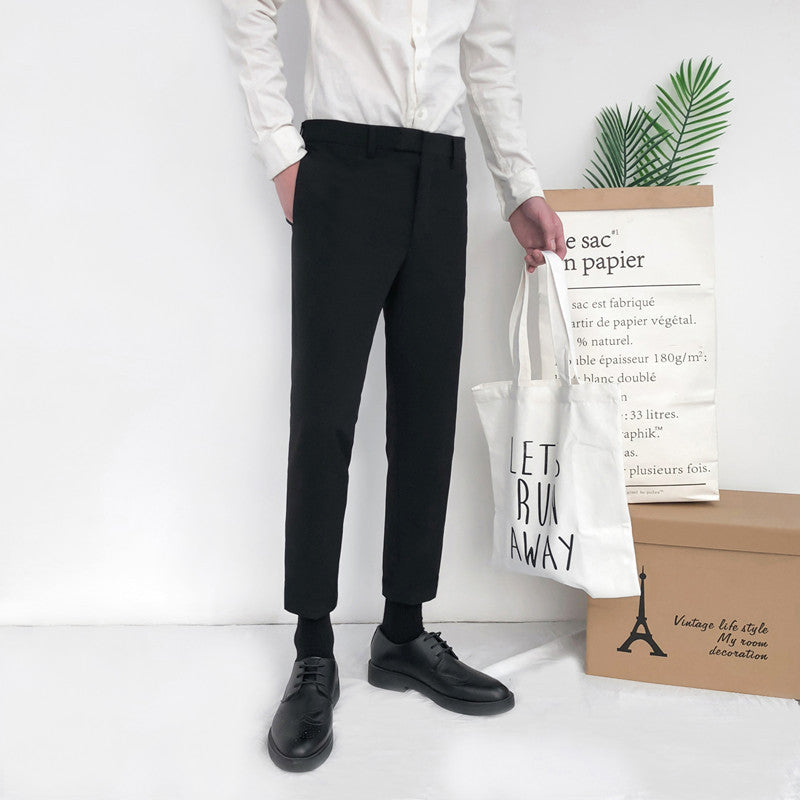 Men's Slim Straight Loose All-match Trendy Pants