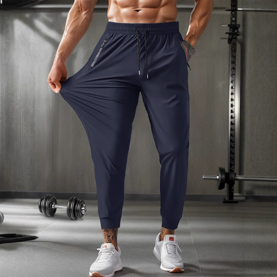 Men's Nylon Ice Silk Trousers Thin