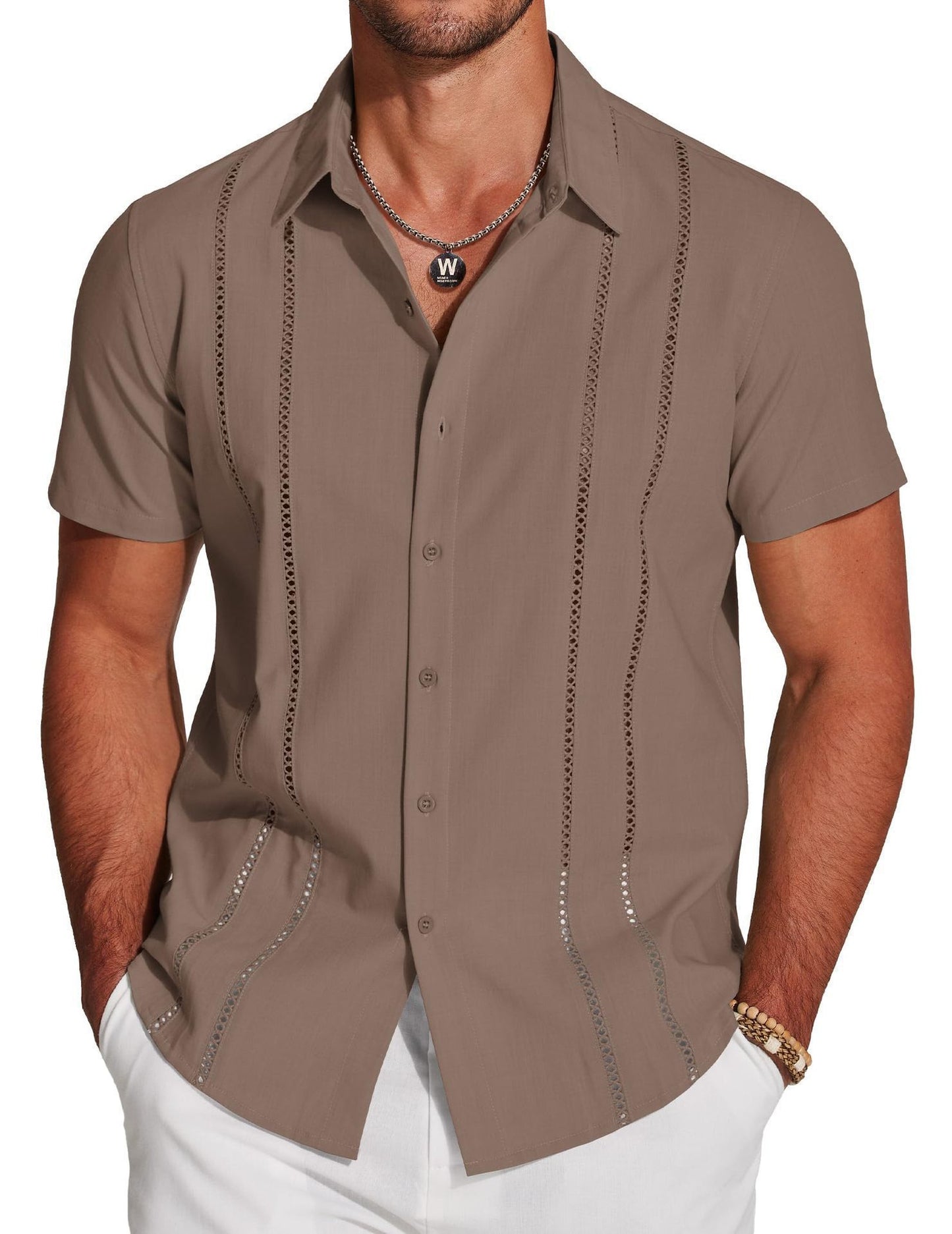 Men's Versatile Trendy Hawaiian Short Sleeve Shirt