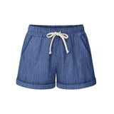 Elastic waist casual pants