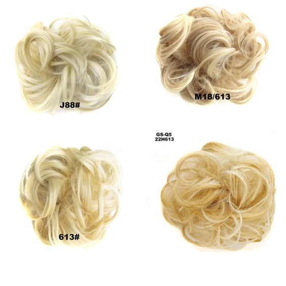 High-temperature silk curls