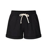 Elastic waist casual pants