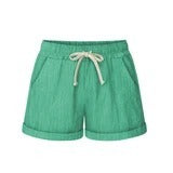 Elastic waist casual pants
