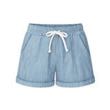 Elastic waist casual pants