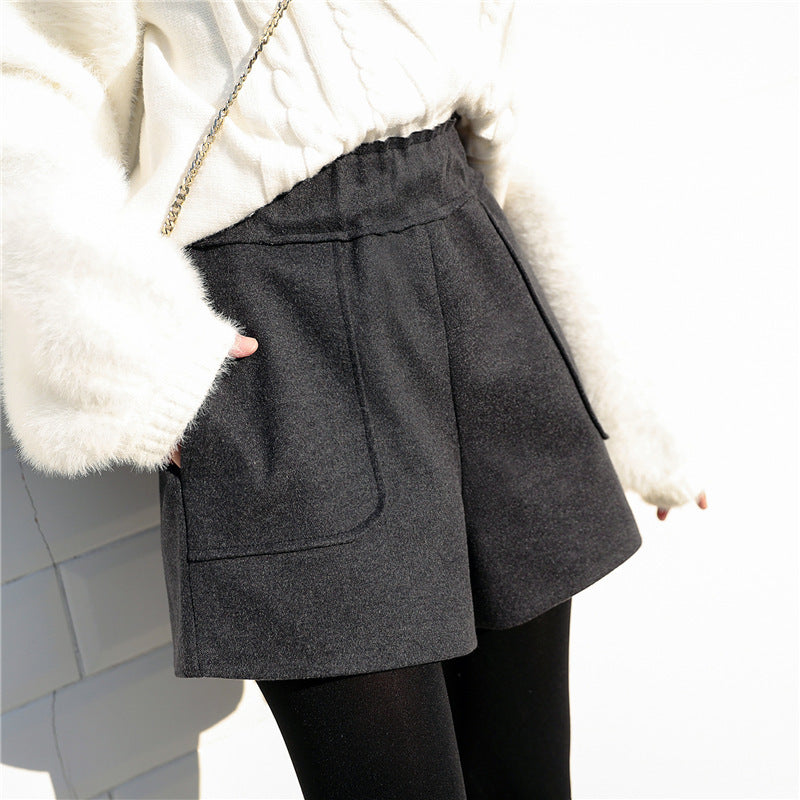 Outer wear all-match slim casual boots pants