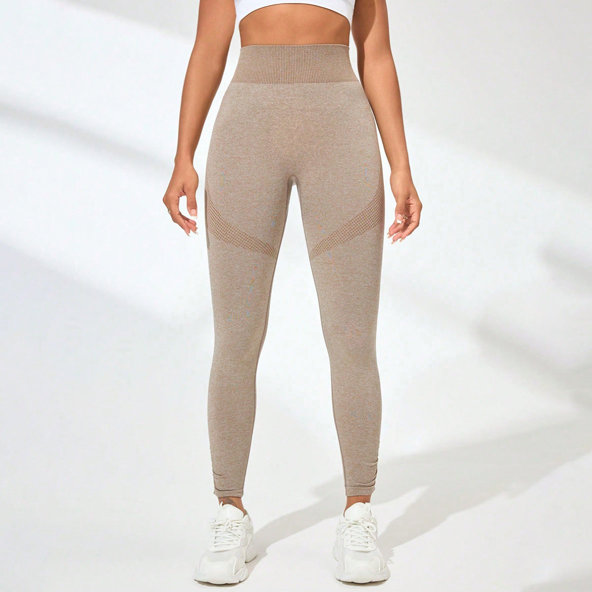 High Waist Hip Lifting And Belly Contracting Fitness Skinny Yoga Pants