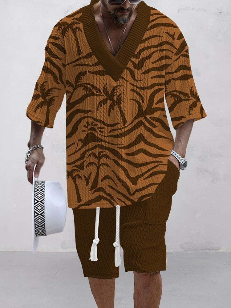 Men's Fashionable Jacquard Suit