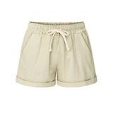 Elastic waist casual pants