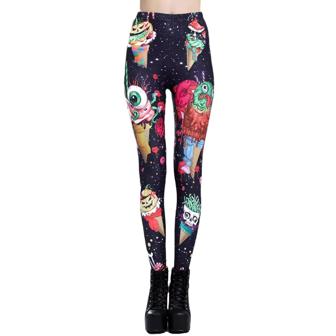 High Elasticity Yoga Ninth Pants Woolen Pants Women