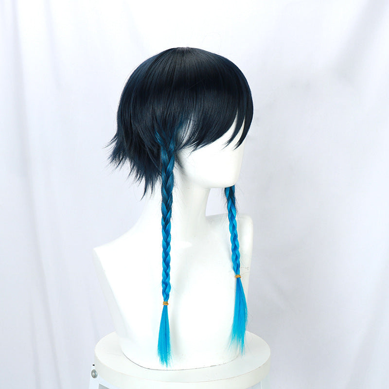 Gradient Braid Anti-warping Style Cos Wig