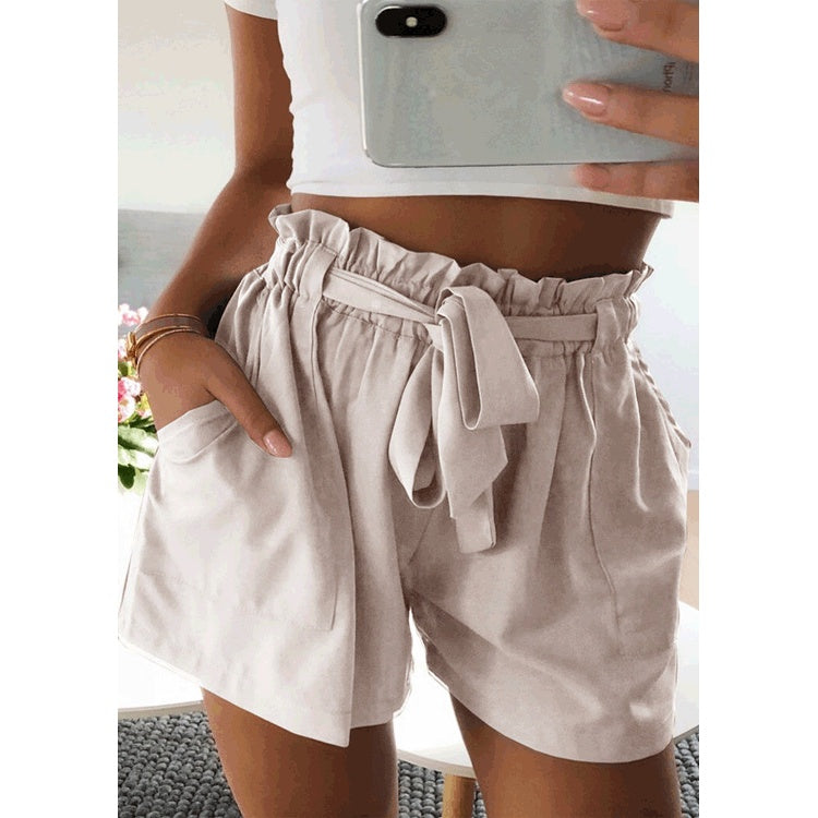 Wide-leg shorts with fungus