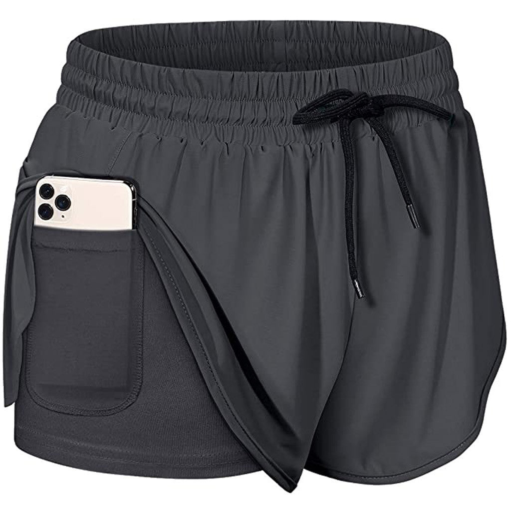 High waist stretch skinny running pants