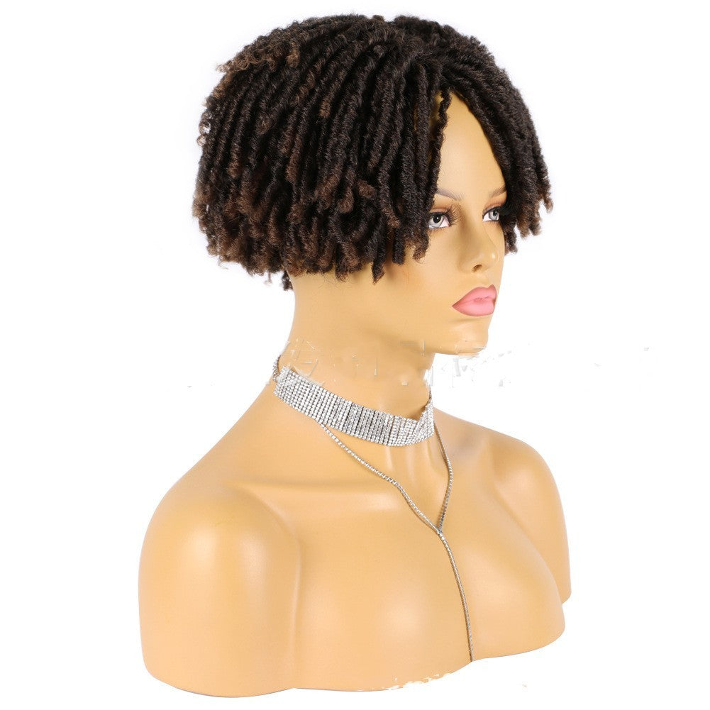 Hollow Chemical Fiber Dreadlocks Hair Block Wig