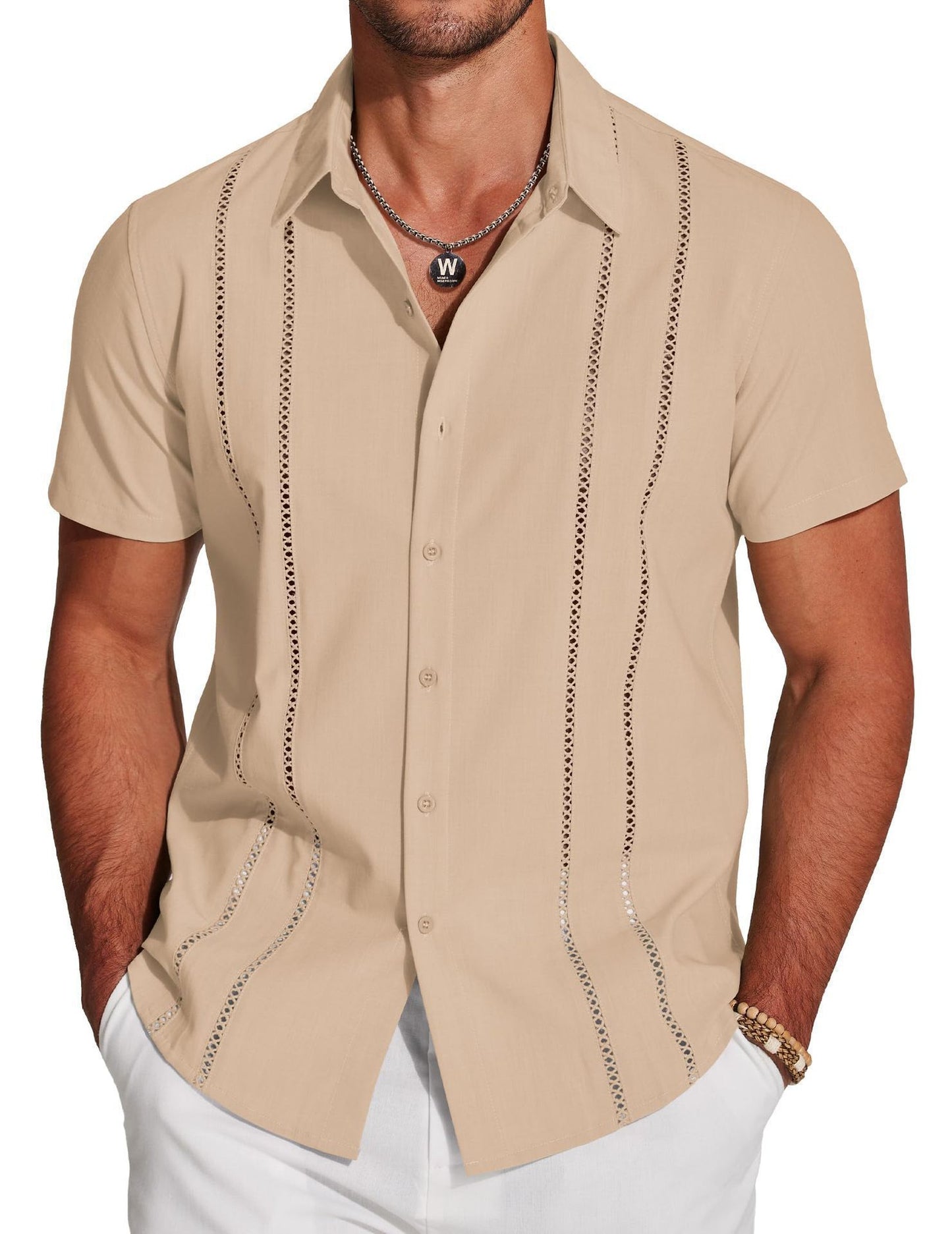 Men's Versatile Trendy Hawaiian Short Sleeve Shirt