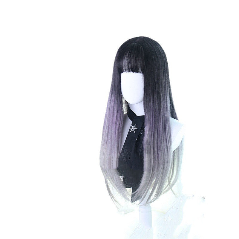 Women's Fashion Natural Head Cover Wig