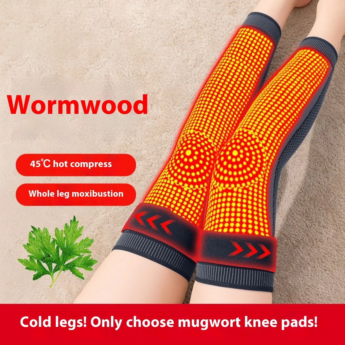 Aicao Extended Imitation Nylon Anti Slip And Warm Knee Pads