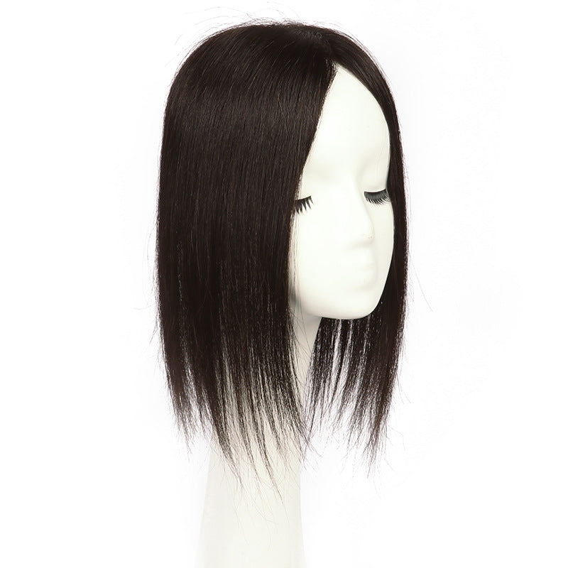 The Top Of The Head Is Light And Refilled With Fluffy Invisible Real Human Hair