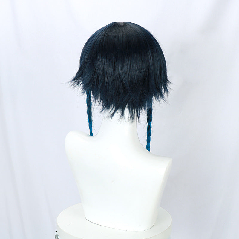 Gradient Braid Anti-warping Style Cos Wig