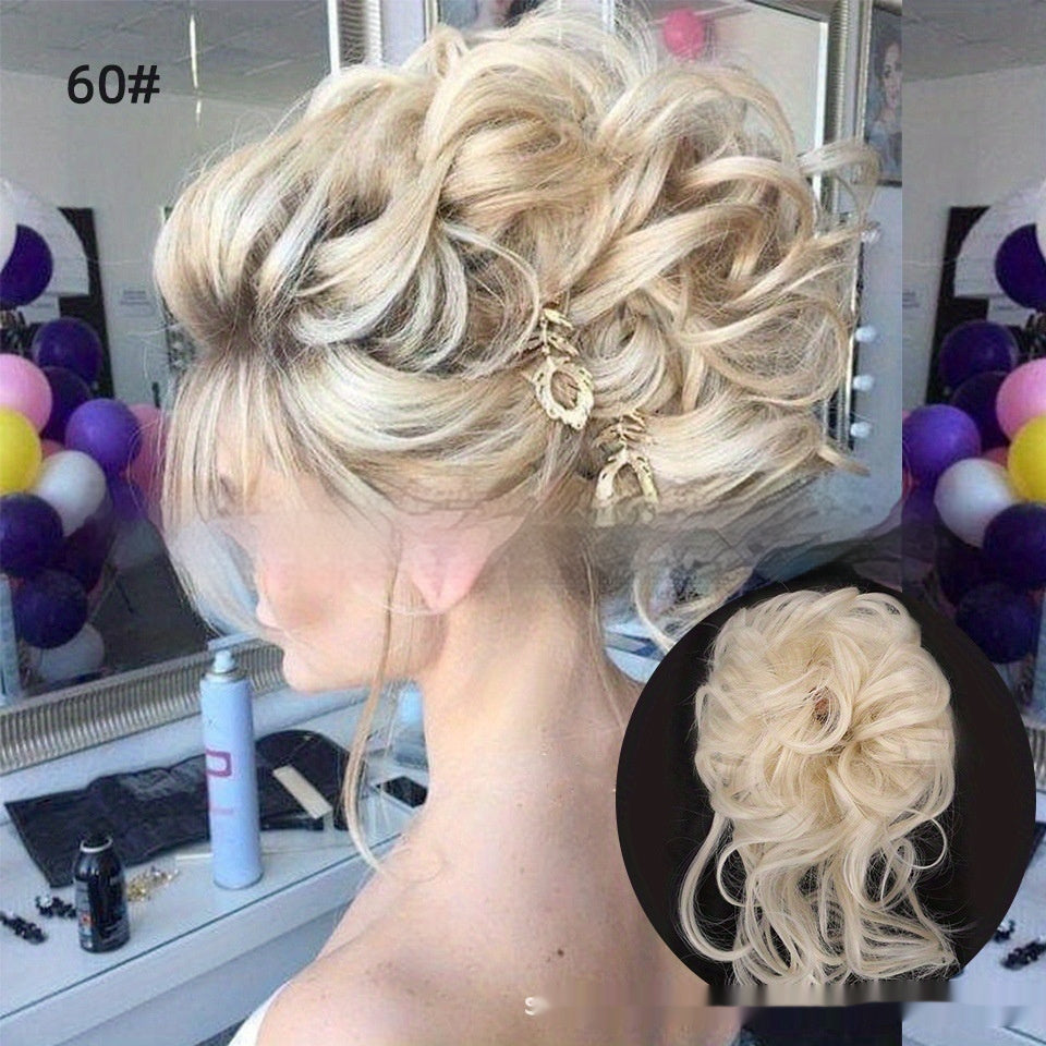 Ponytail Wig Female Short Hair Grip High Ponytail Natural & Fluffy Simulation
