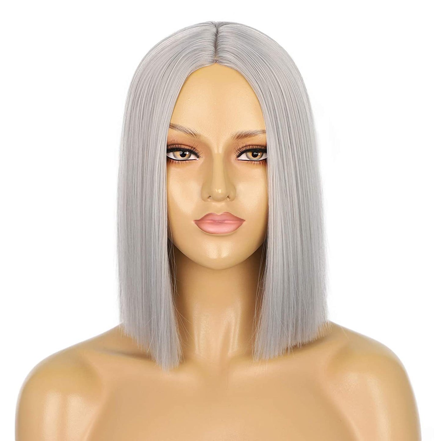 Fashionable And Individual Women's Mid-section Short-cut Straight Wig