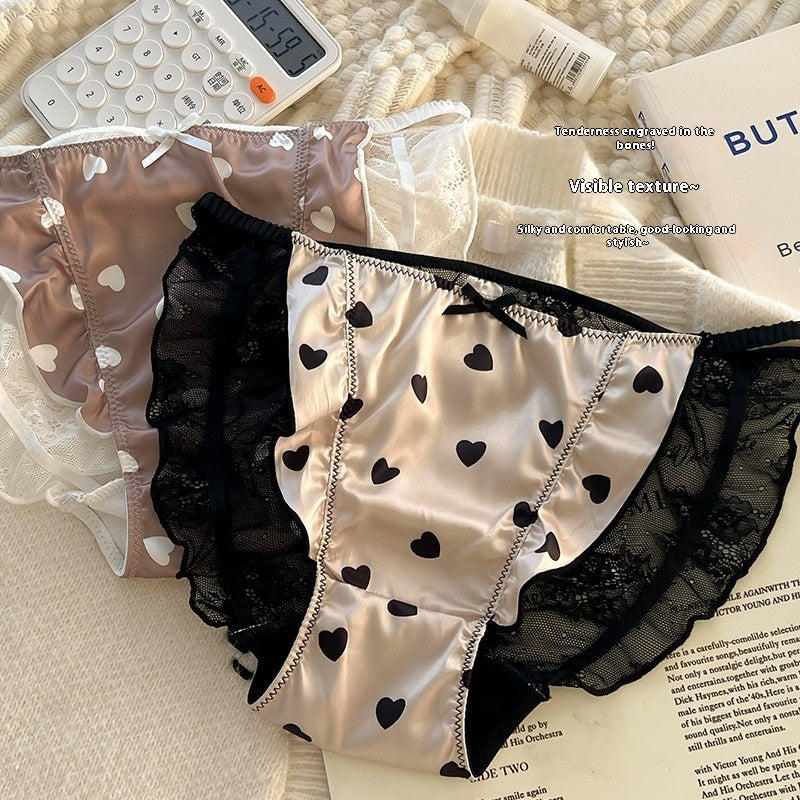 Women's Lace Forged Japanese-style Sweet Plus Size Underwear