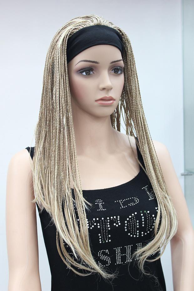 Wig Female African Dirty Braid Gradient Hip Hop Net Red Europe And America