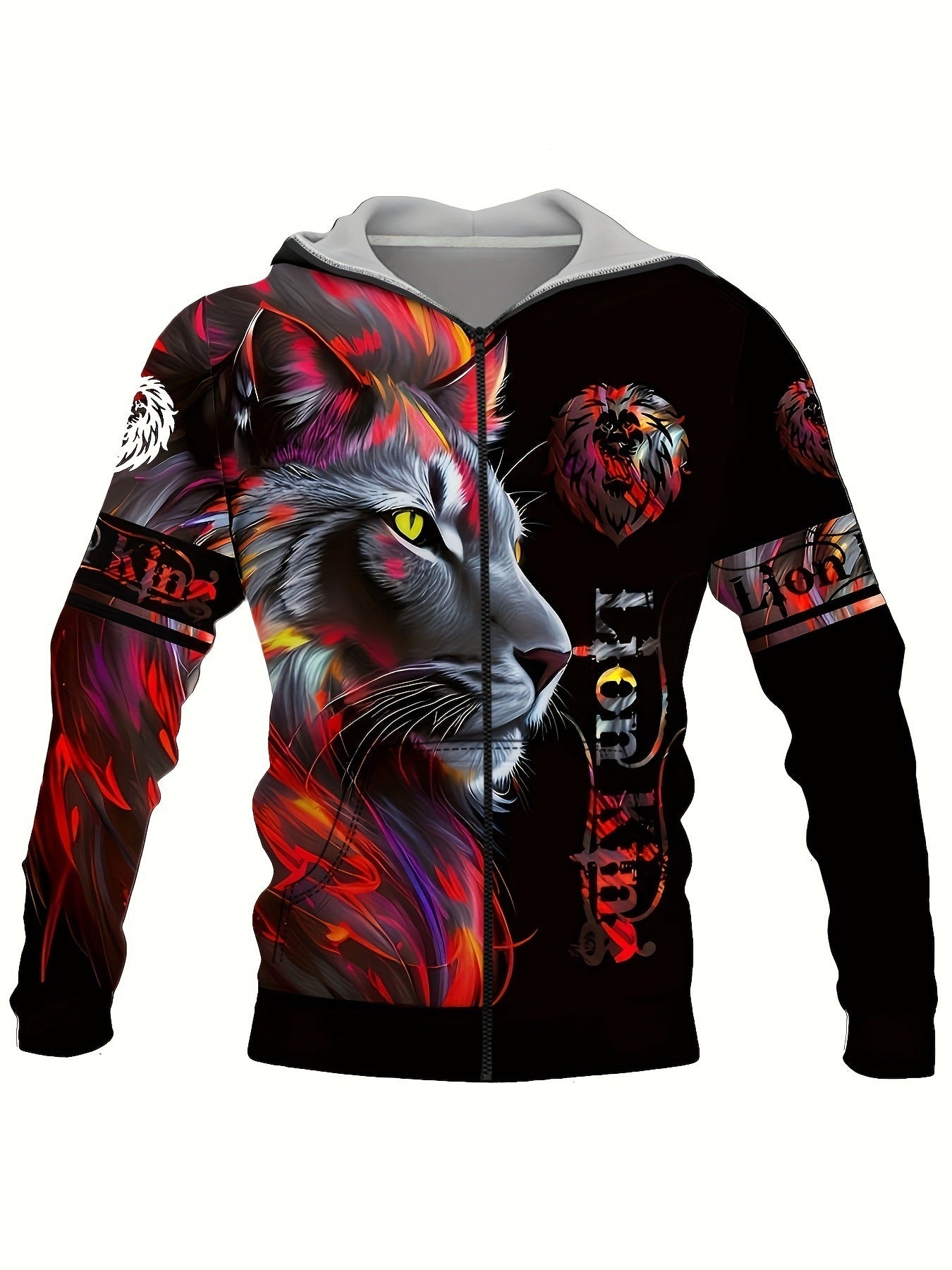 Vikings Casual 3D Printed Hooded Long Sleeve Sweatshirt