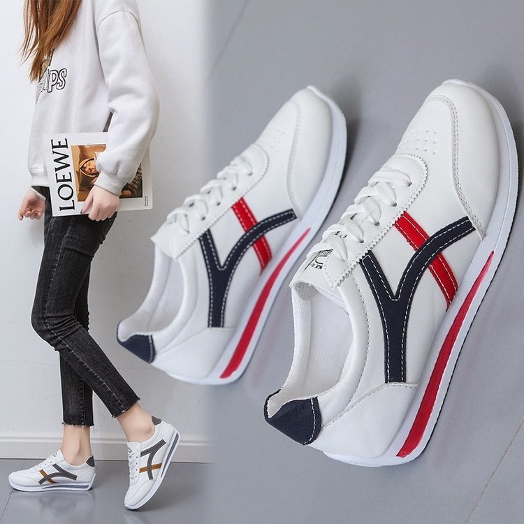 Students' Street Shot Sports Casual Flat Skateboard Shoes Women