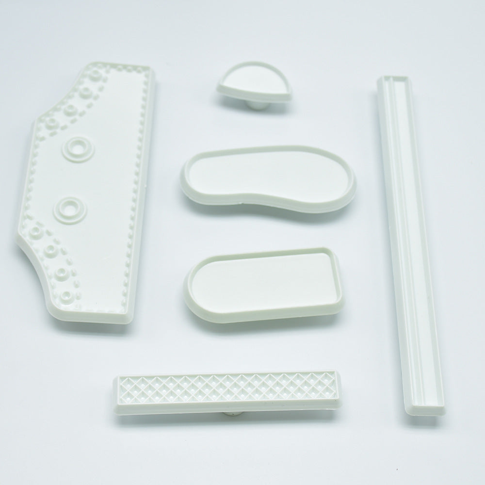 Football Sneakers Plastic Cake Fondant Mold Biscuit Impression Pressing Die DIY Baking Mold