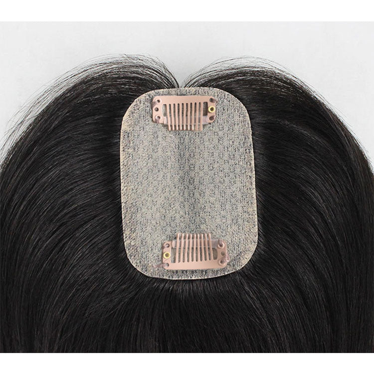 The Top Of The Head Is Light And Refilled With Fluffy Invisible Real Human Hair