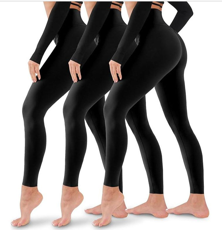 Women's High Waist Leggings Soft Yoga Pants Suitable For Exercise