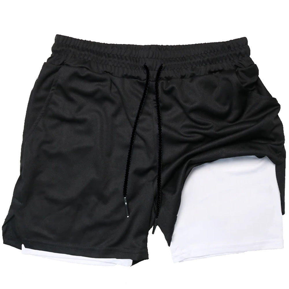 Double-layer Shorts Camouflage Summer Quick-drying