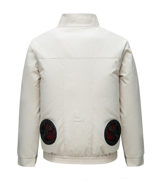 Summer Smart Air Conditioning Clothes Outdoor Work Jacket With Fan