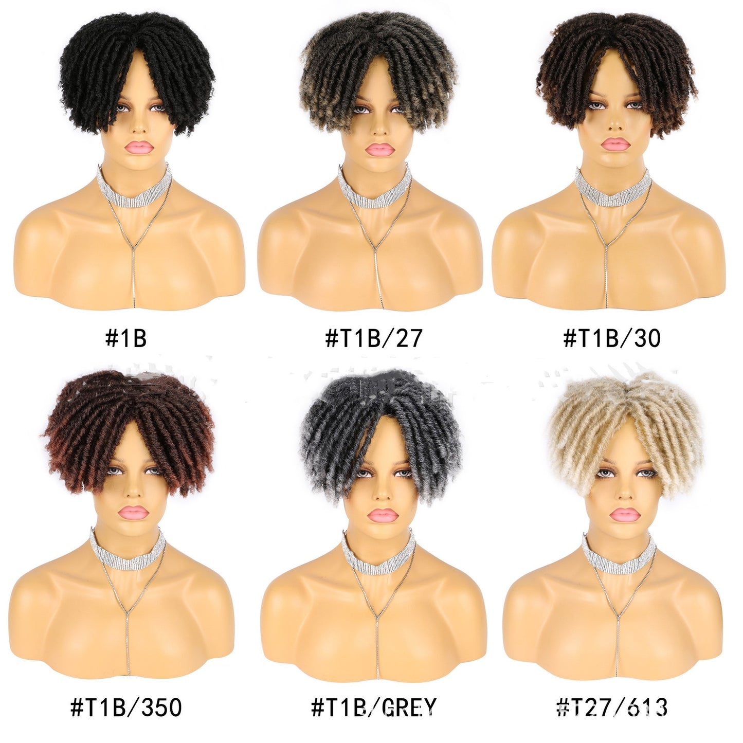 Hollow Chemical Fiber Dreadlocks Hair Block Wig
