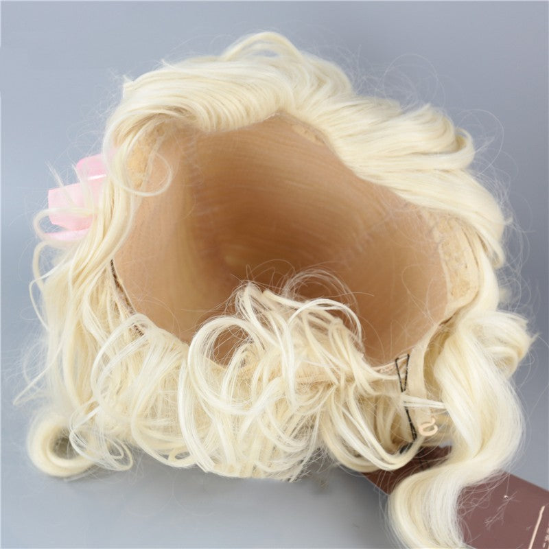 Milk Platinum French Noble Queen Wig