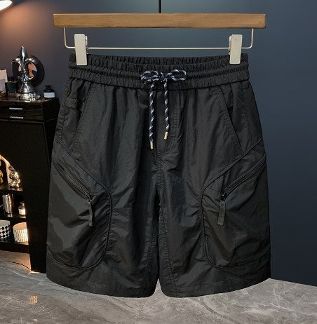 Camouflage Cargo Pants Men's Thin Shorts Quick-drying Loose Shorts