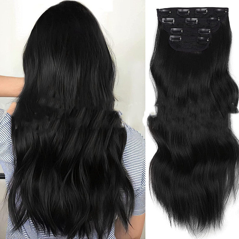 Female Occidental Clip Chemical Fiber Replacement Wig Film