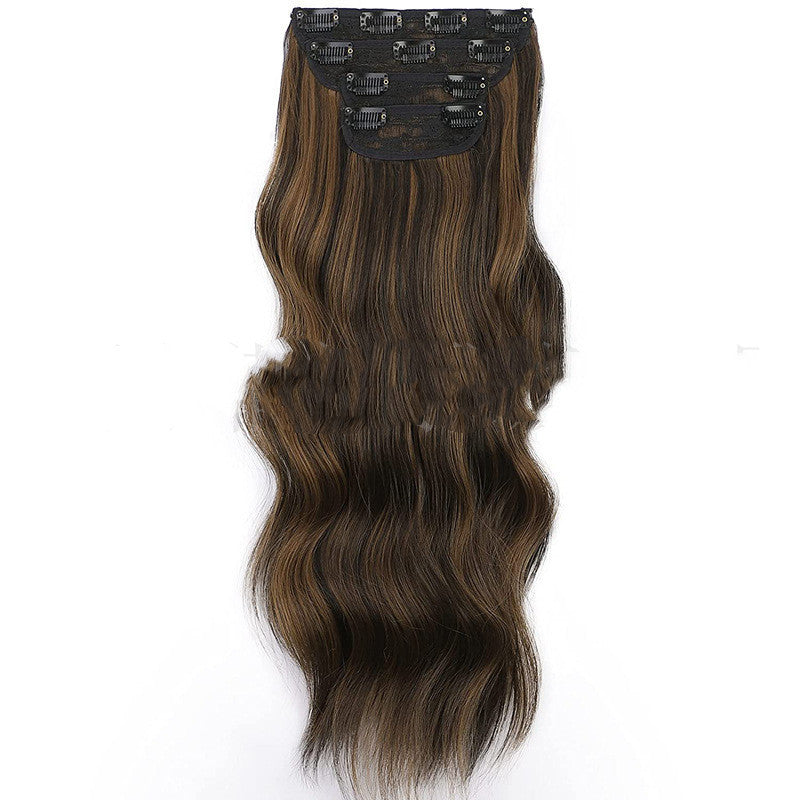 Female Occidental Clip Chemical Fiber Replacement Wig Film