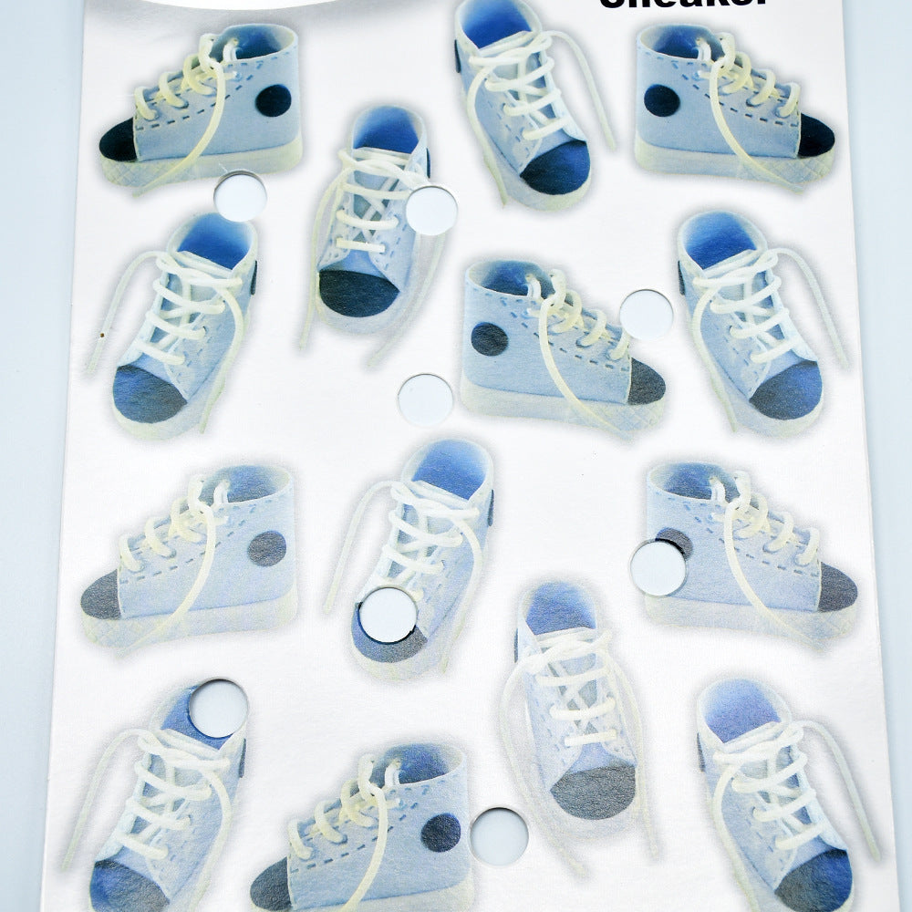 Football Sneakers Plastic Cake Fondant Mold Biscuit Impression Pressing Die DIY Baking Mold