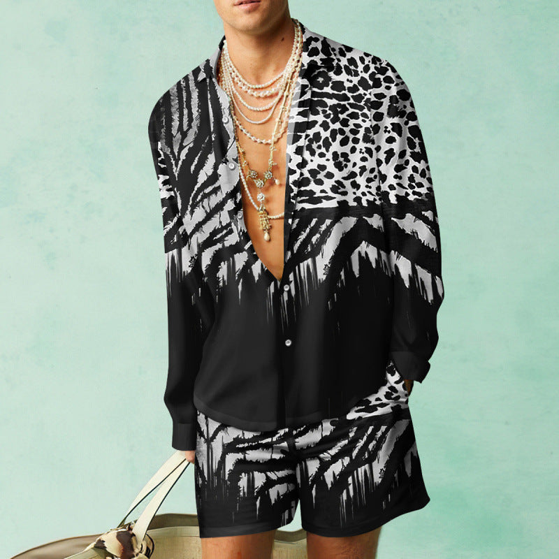 Casual Summer Loose Shirt Shorts
