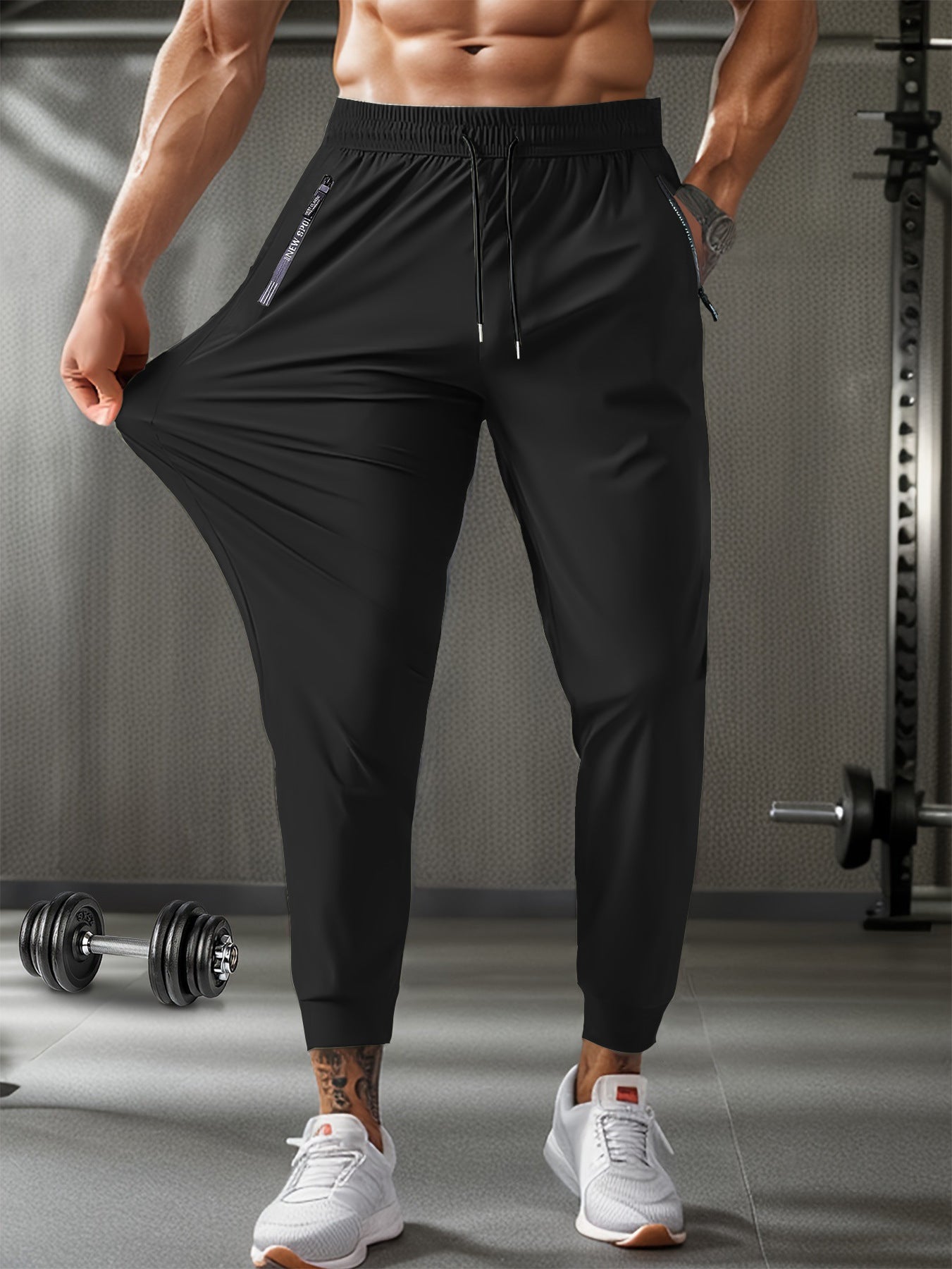 Men's Nylon Ice Silk Trousers Thin