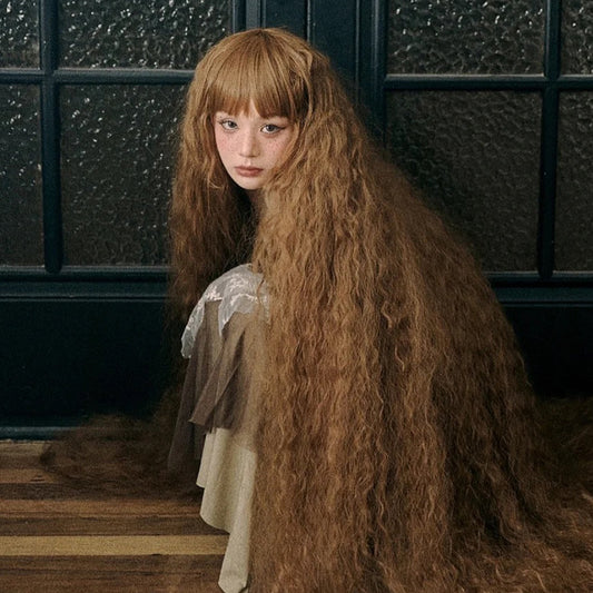 Big Wave Full Head Set Extra Long Wig