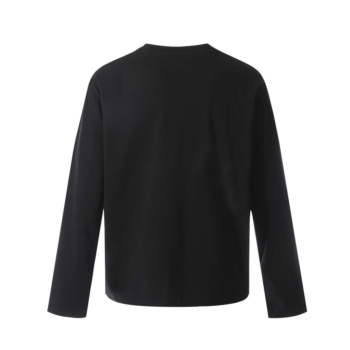 American Retro Simple Loose Design Long Sleeve