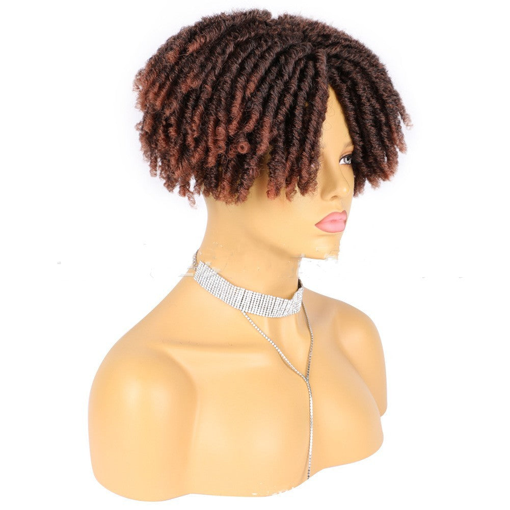 Hollow Chemical Fiber Dreadlocks Hair Block Wig
