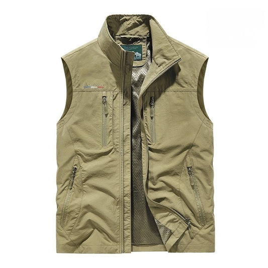 Men's Casual Thin Workwear Sleeveless Jacket