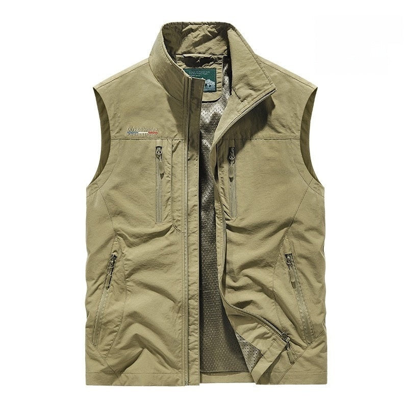 Men's Casual Thin Workwear Sleeveless Jacket