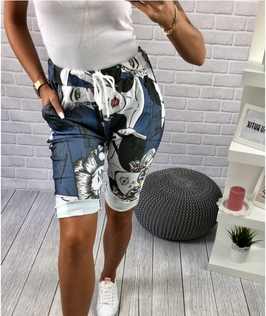 Women's printed sports pants