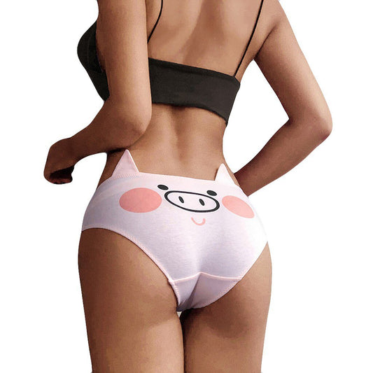 Cute pig girl panties
