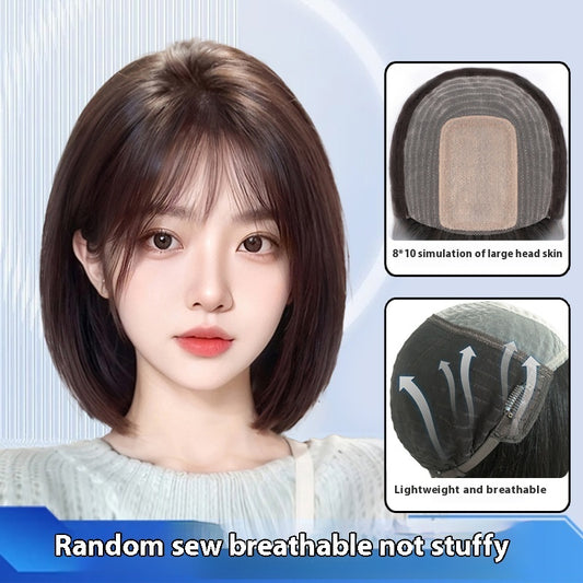 Wig Female Full Head Natural