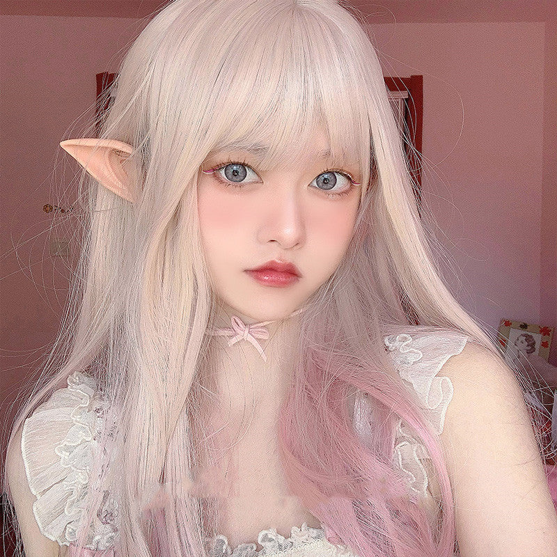 Lolita Color Gradient Long Straight Hair Wig